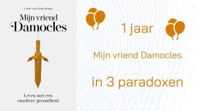 1 jaar Mijn vriend Damocles